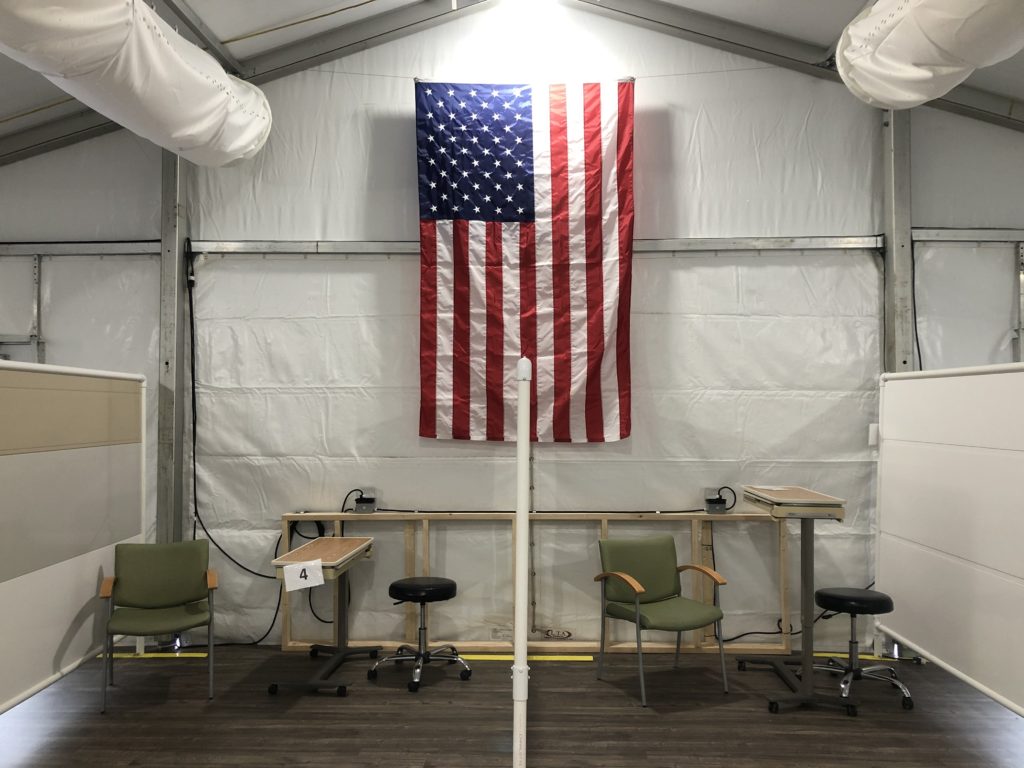 emergency medical tent facilities